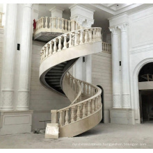 Stone Granite Marble Straight Arc Modern Circle Curved Round Staircase